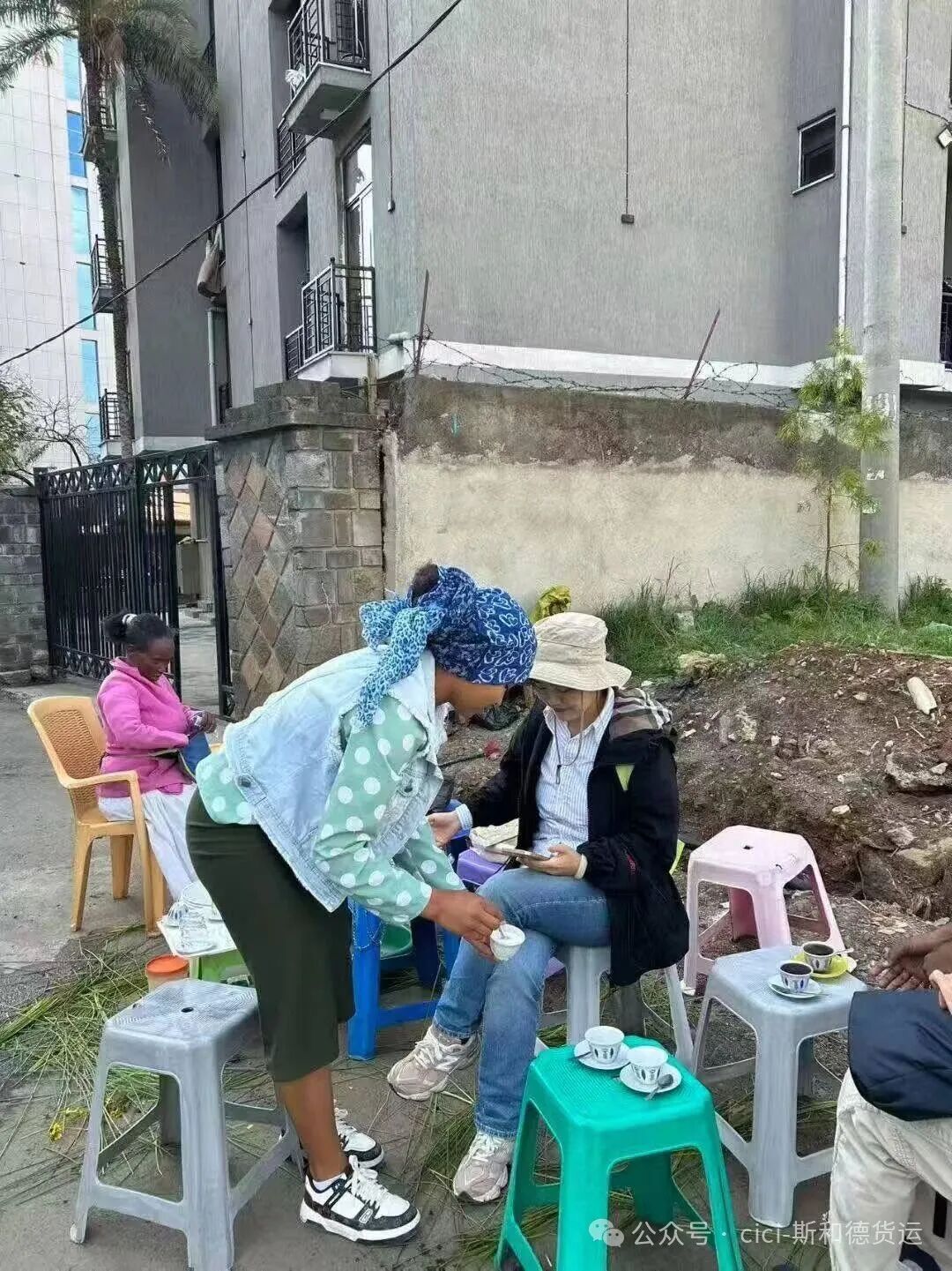 SPEED INT'L team engaging with local partners in Ethiopia to ensure smooth logistics operations